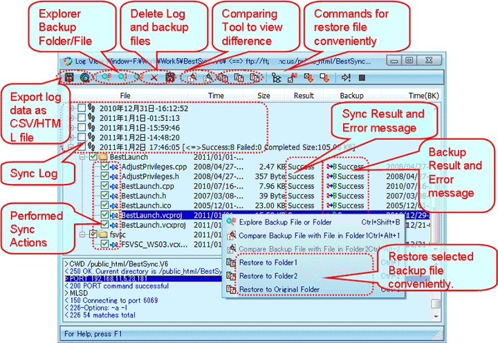 Logview Window